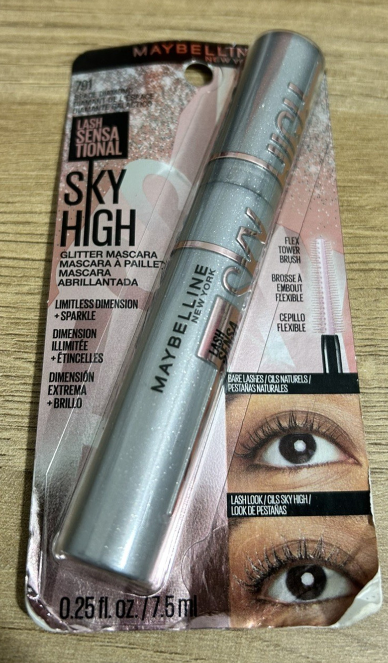 Maybelline Lash Sensational Sky High Glitter Mascara 791 Space Diamond .25 Fl Oz